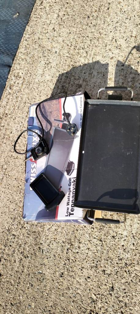 Electric camping hot plate