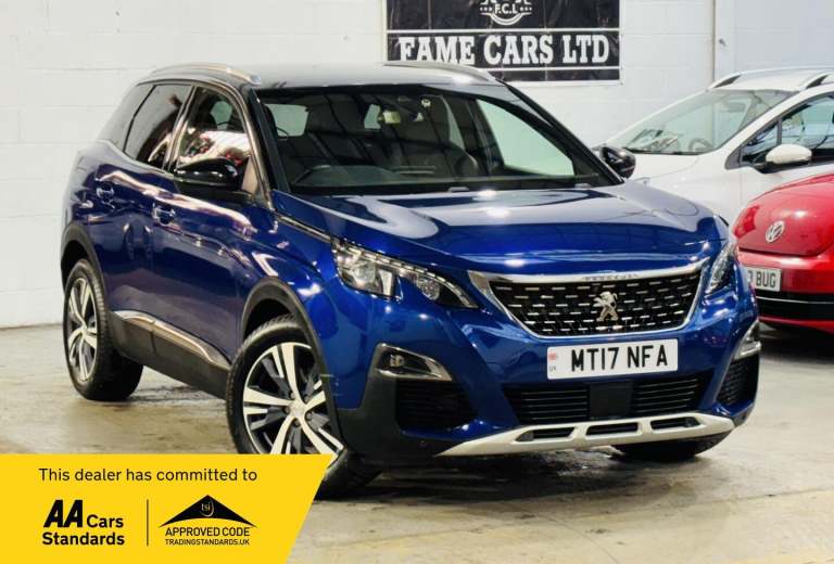 2017 Peugeot 3008 1.6 BlueHDi 120 GT Line 5dr EAT6 HATCHBACK DIESEL Automatic