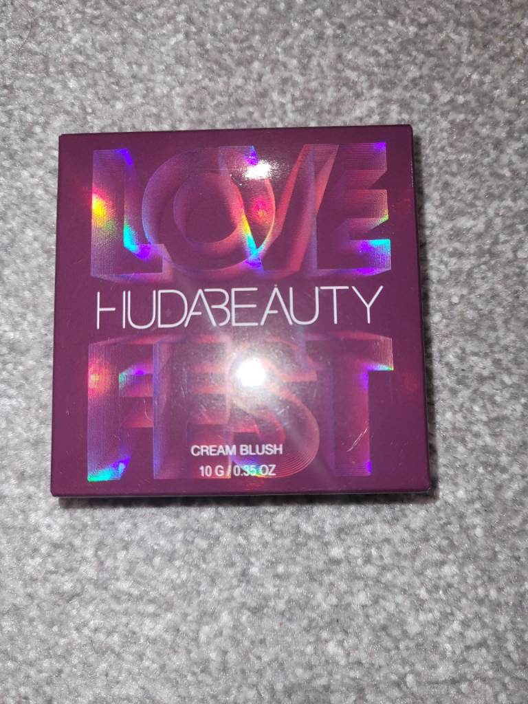 Huda beauty cream blush 