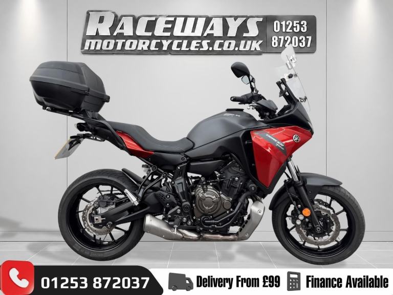 YAMAHA TRACER 700, 2021 21 PLATE, 6381 MILES, YAMAHA TOP BOX, HPI CLEAR