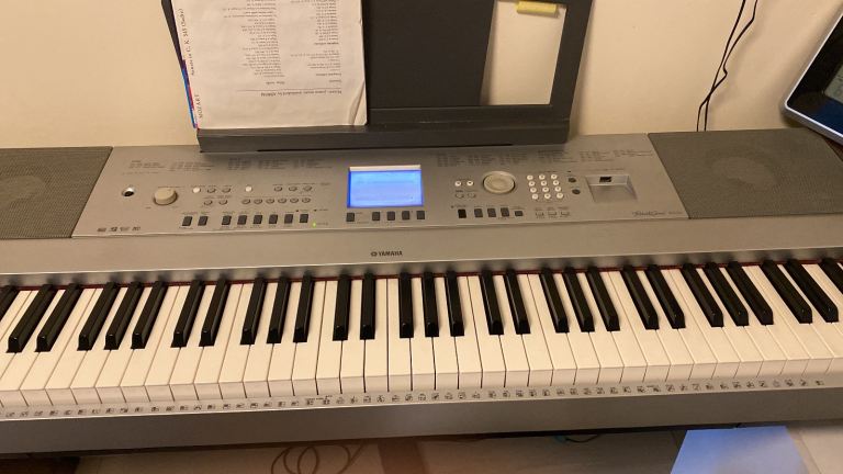 image for Piano with pedal and stool for sale