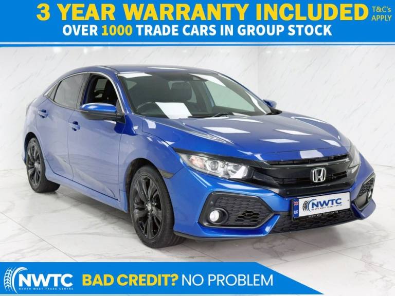 2018 Honda Civic 1.0 VTEC Turbo SR Hatchback 5dr Petrol Manual Euro 6 (s/s) (126 ps) Hatchback Pe...