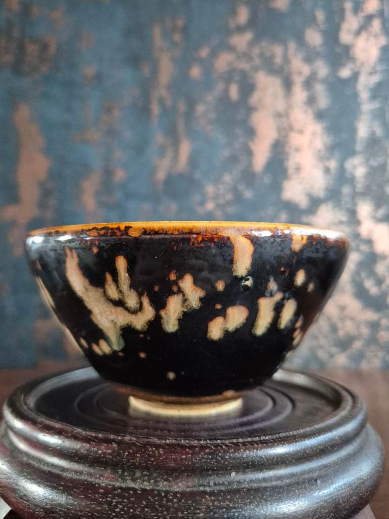 19th c Chinese Jizhou Ware Tea Bowl 