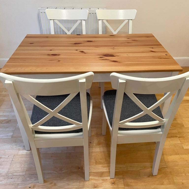 dining table and chairs