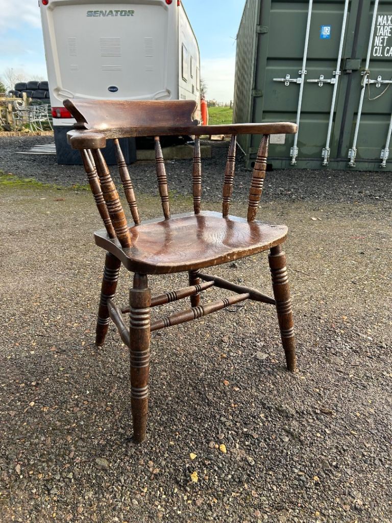 Antique captains chair 