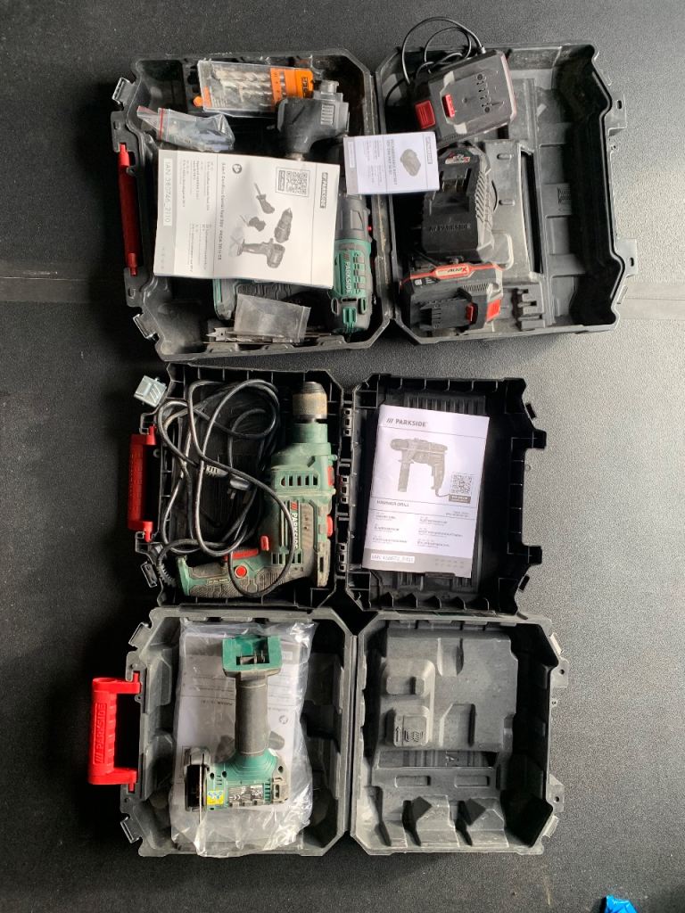 Drill and Grinder Set