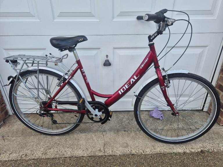 Ideal Comfort City Bike – Red, Good Condition
