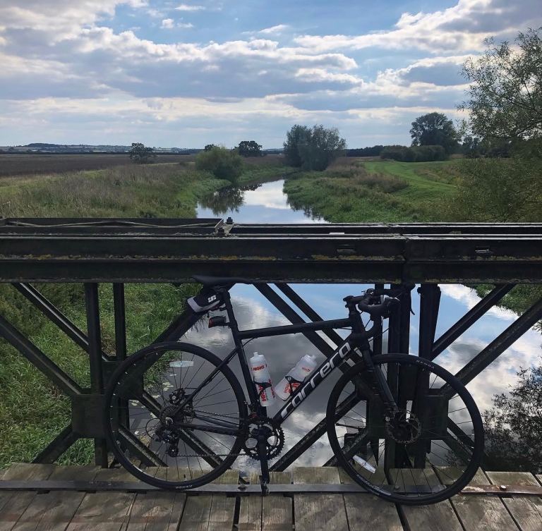Carrera Road Bike – Black, Good Condition