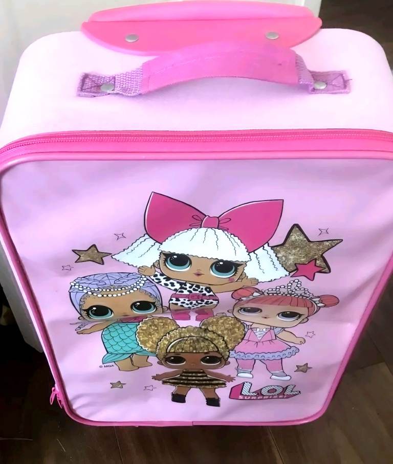  lol travel suitcase On Wheels With Extendable Handle Wheel Kids travel suitcase
