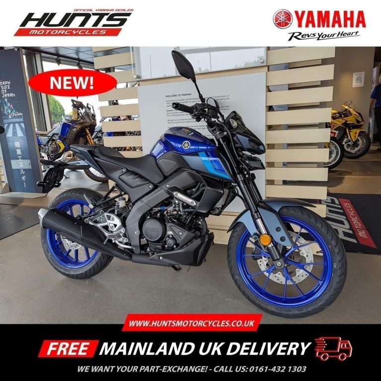 NEW Yamaha MT-125 ABS. Icon Blue. £5,300 On The Road (NO ADMIN FEES!)