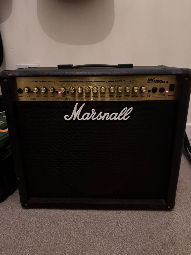 Marshal amp 100 series dfx SPARES OR REPAIRS 