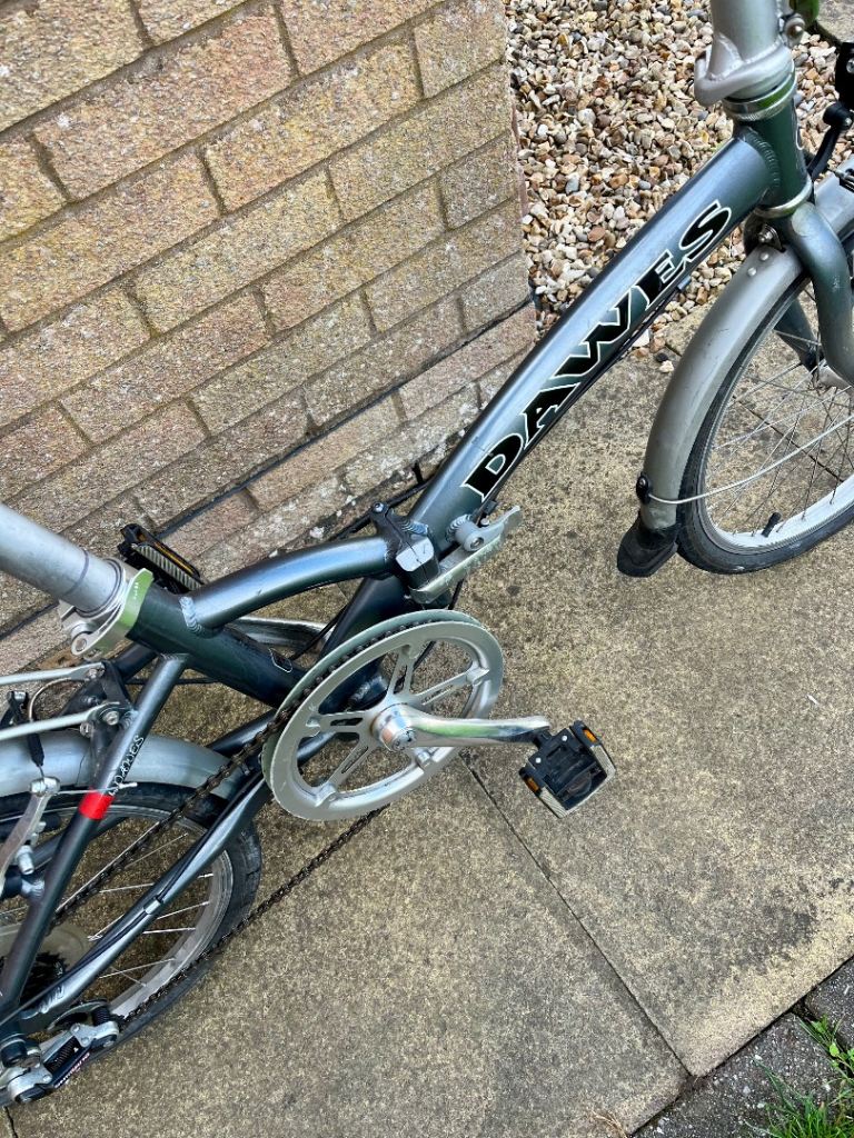 Dawes Folding Bike – Grey, very good order, £120.00 for Sale