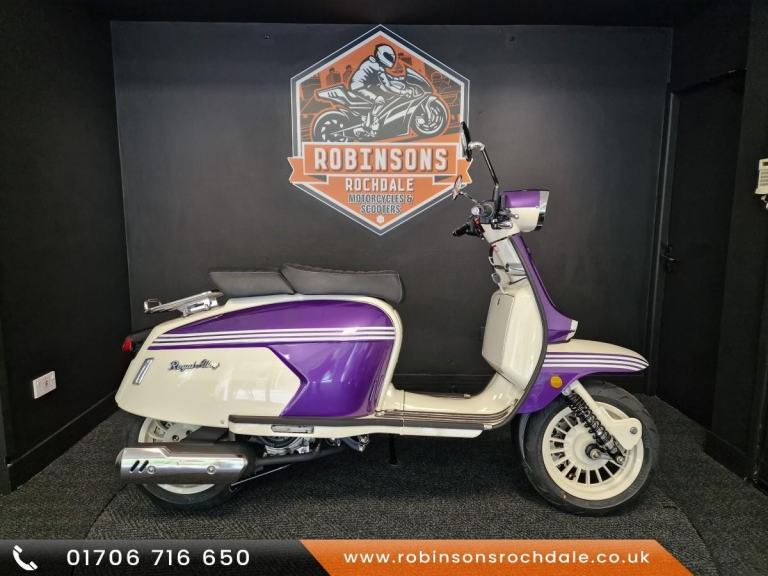 Pre Reg Royal Alloy GP 125cc AC SE, choice of colours.