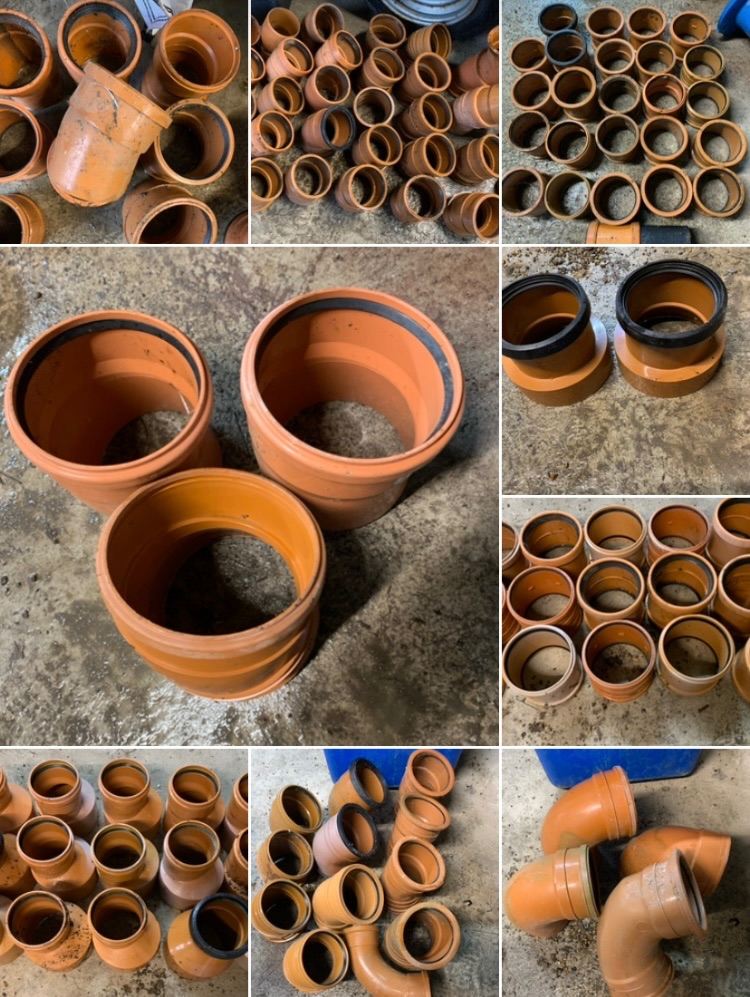 Drainage Pipes, Bends, Gullies & Various Fittings