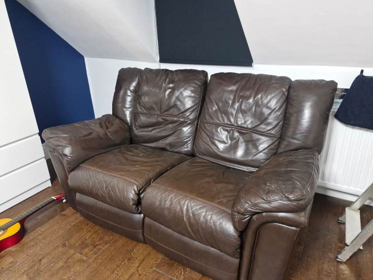 Leather sofa