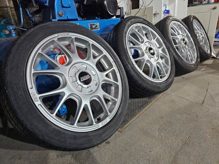 17" 5x100 Genuine BBS RF alloy wheels tyres Volkswagen Polo Mk4 Golf Audi A1 Skoda Fabia Seat Ibiza 