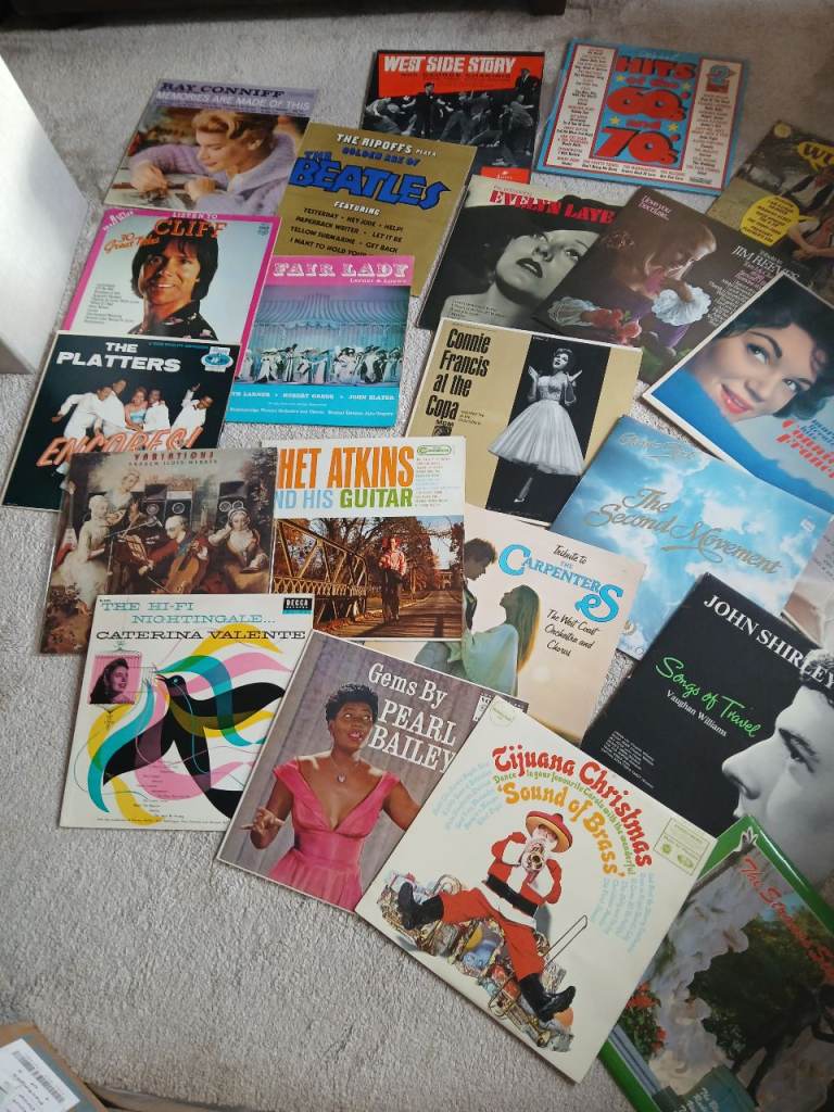 Vinyl  albums  joblot 