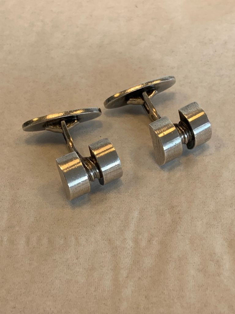 Vintage Sterling Silver George Jensen Cufflinks