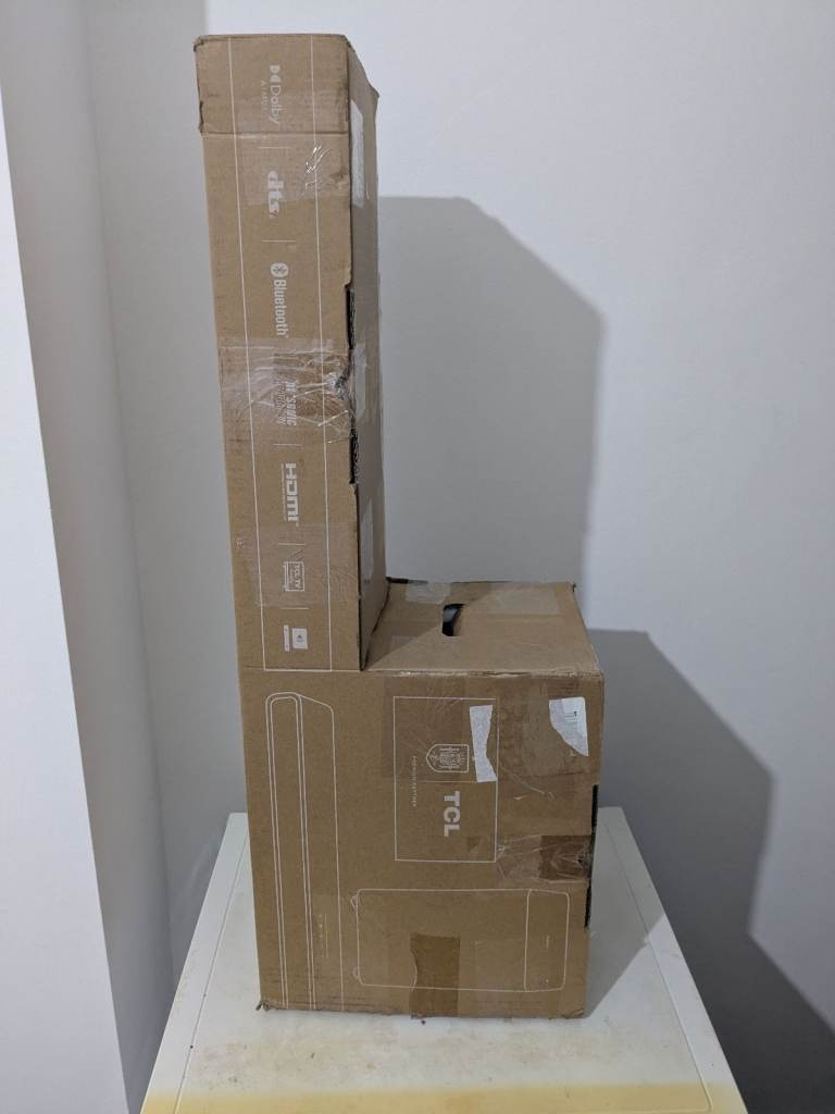 Brand New TCL 2.1Ch Sound Bar with Dolby Atmos, DTS Virtual:X, Wireless Subwoofer, Bluetooth 220W