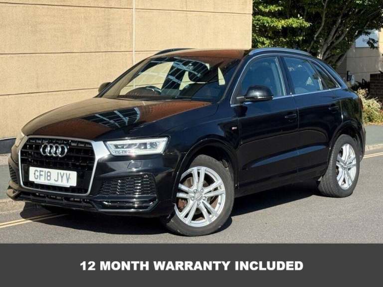 2018 Audi Q3 2.0 TDI S line Edition SUV 5dr Diesel Manual Euro 6 (s/s) (150 ps) ESTATE Diesel Manual