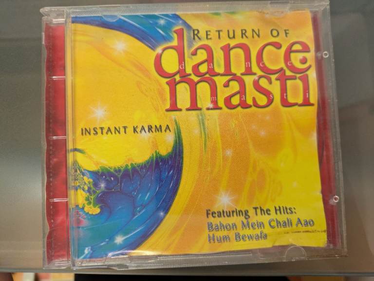 Return of Dance Masti Indian Asian 12 Hindi Bollywood Blockbuster Music CD Album ref 43