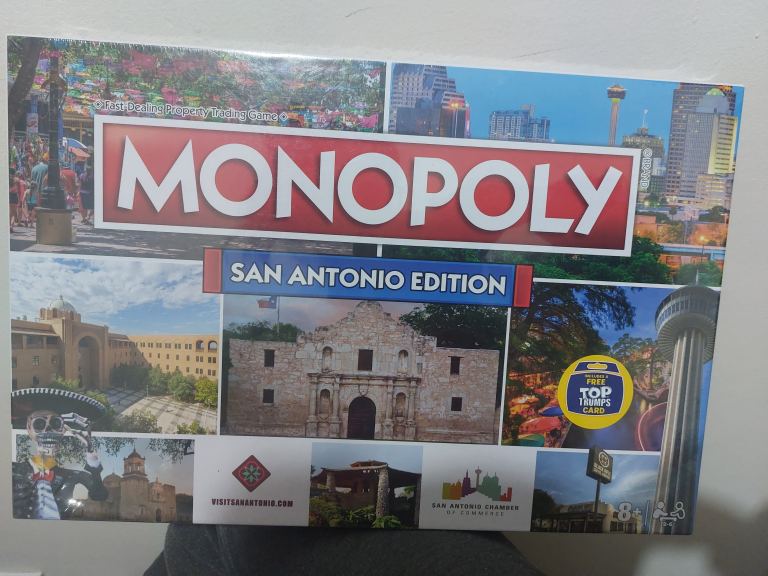 San Antonio Monopoly  New & Sealed