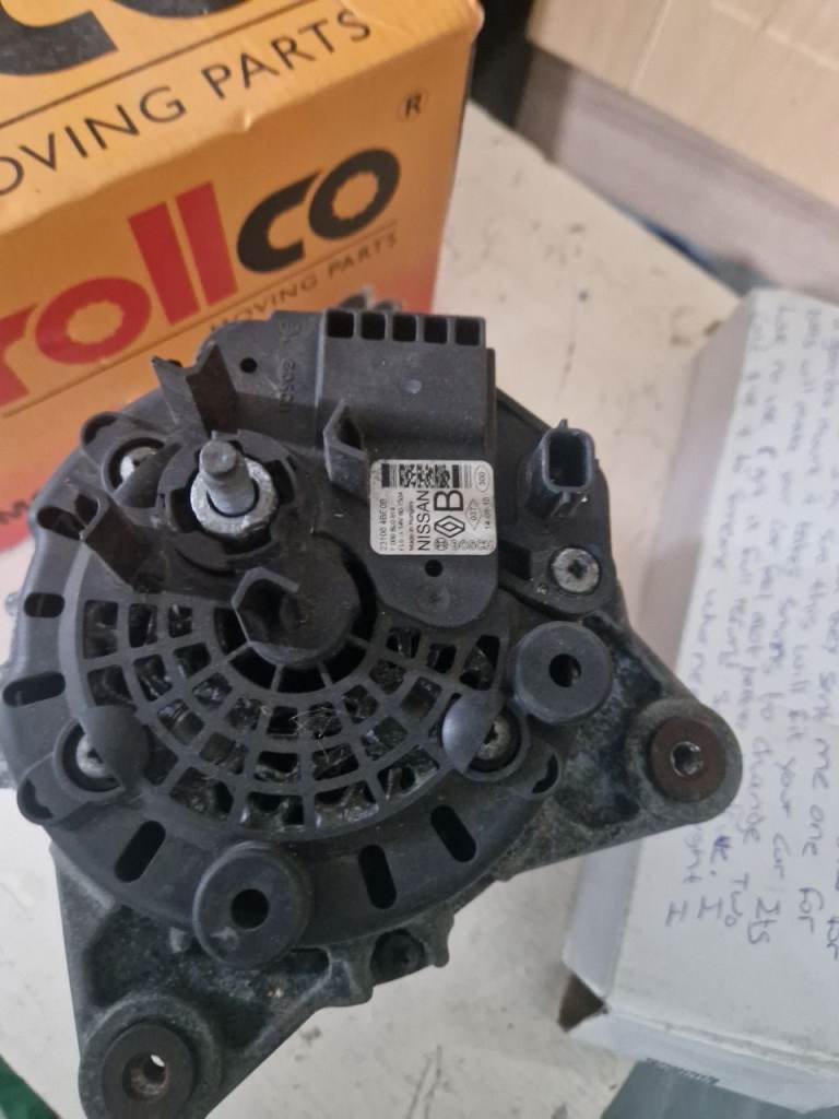 VAG STARTER MOTOR NISSAN ALTERNATOR 