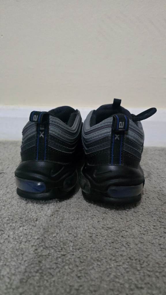 Nike Air Max 97 Black Racer Blue Trainers UK 4 EU 36.5 | in Norbury ...