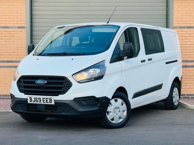 2019/69 FORD TRANSIT CUSTOM 320 BASE 2.0 TDCI 130 L2H1 FACTORY 6 SEATER CREW VAN