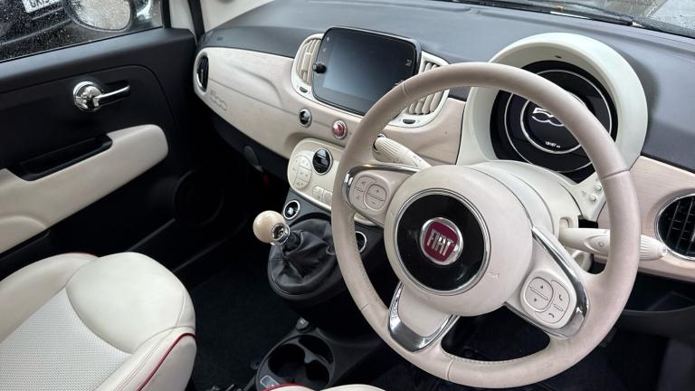 2020 Fiat 500 1.2 Dolcevita 2dr Petrol Convertible Convertible Petrol Manual