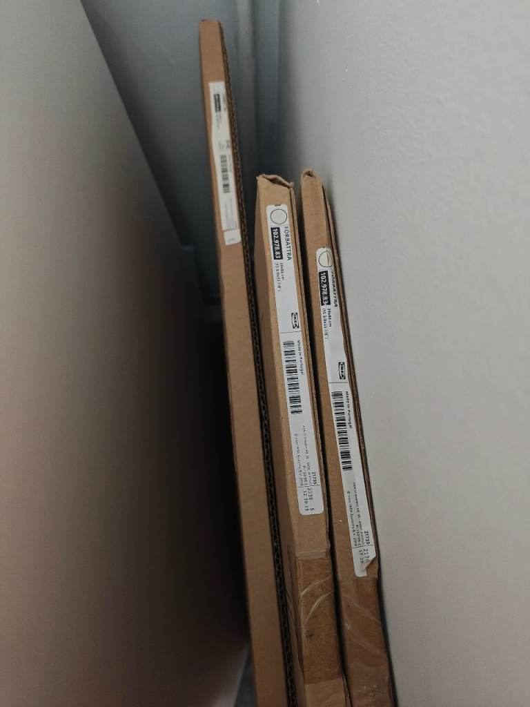 IKEA kitchen unit parts, white