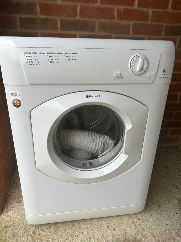 Hotpoint 8kg vented tumble dryer