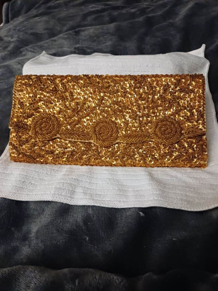 Vintage clutch bag