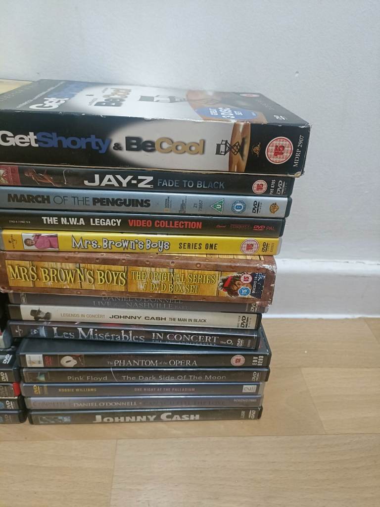 40+Dvds 