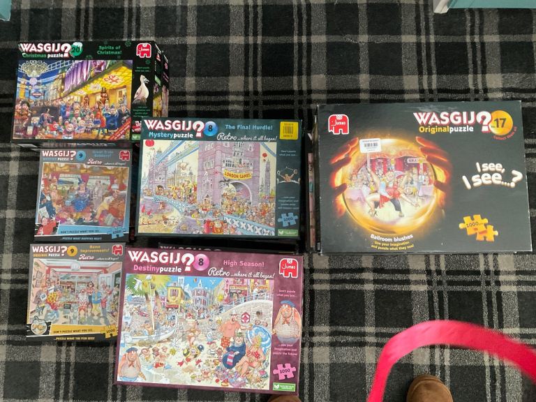 20x Wasgij Jigsaw Puzzles - Original, Destiny, Mystery & Christmas 