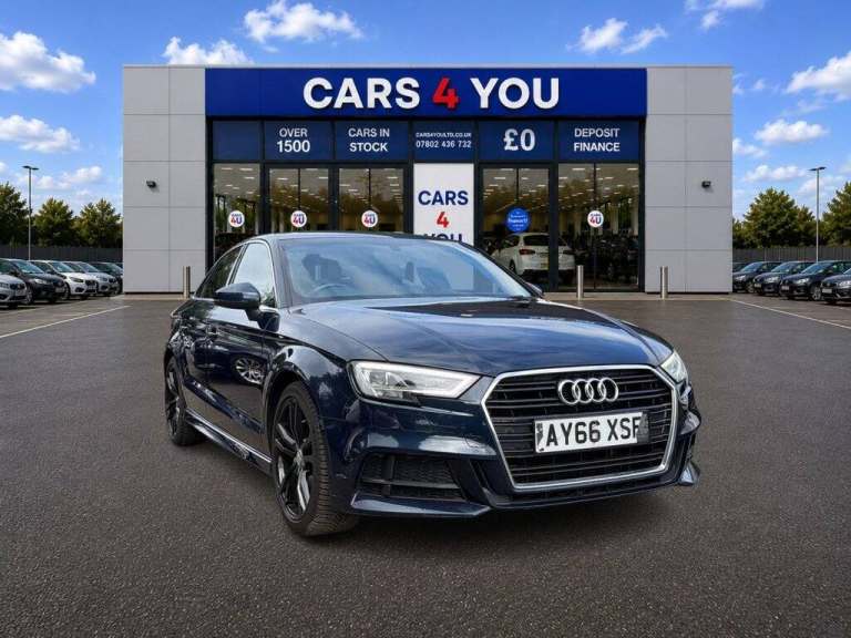 2016 Audi A3 1.6 TDI S line Saloon 4dr Diesel Manual Euro 6 (s/s) (110 ps) Saloon Diesel Manual