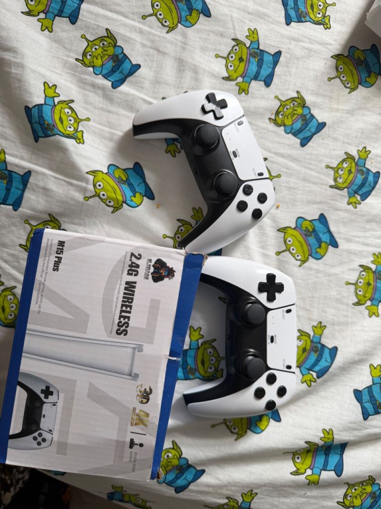 B-Side M15 Plus 2.4G Wireless Game Controllers with Game Stick Pro