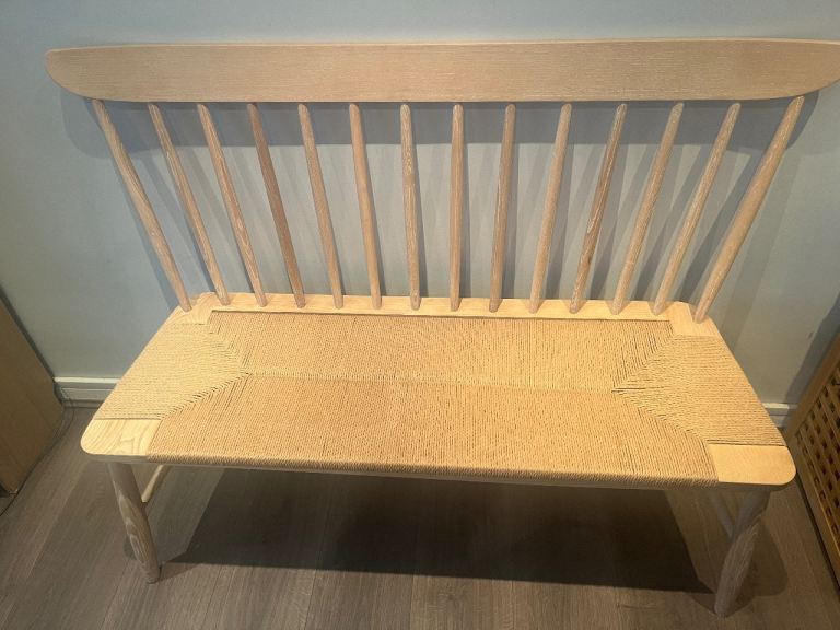 Wooden bench dining seat