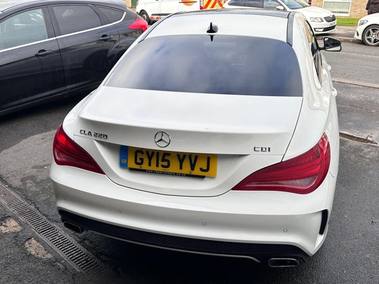 2015 Mercedes-Benz CLA 2.1 CLA220 CDI AMG Sport Coupe 7G-DCT Euro 6 (s/s) 4dr SALOON Diesel Autom...