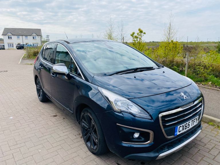 2015 65 Peugeot 3008 1.6 hdi , allure blu ,top of range , ulez free only £20 road tax £1295