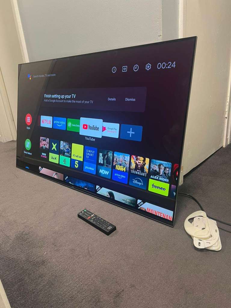 Sony Bravia 50" Android 4K UHD Smart TV with Remote – Good Condition