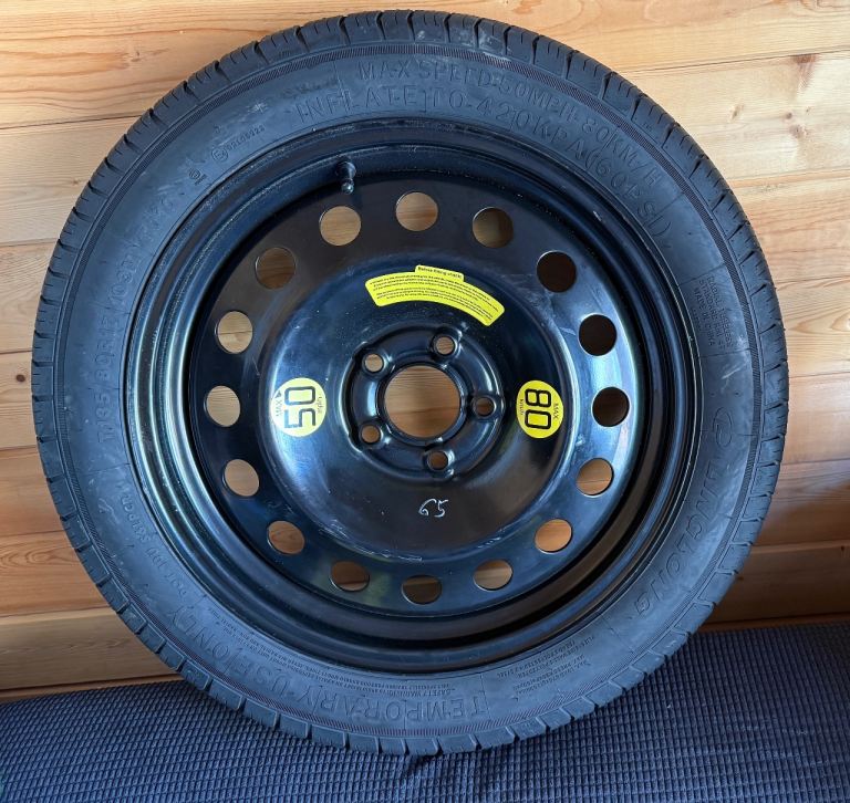 Spare saver wheel for Peugeot Rifter/ Citroen Berlingo 