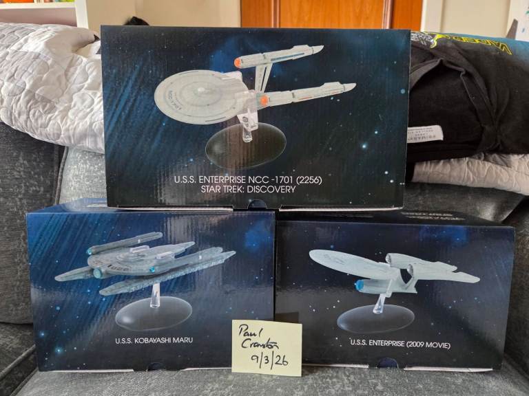 Eaglemoss Star Trek Model Ships and Discovery Ships