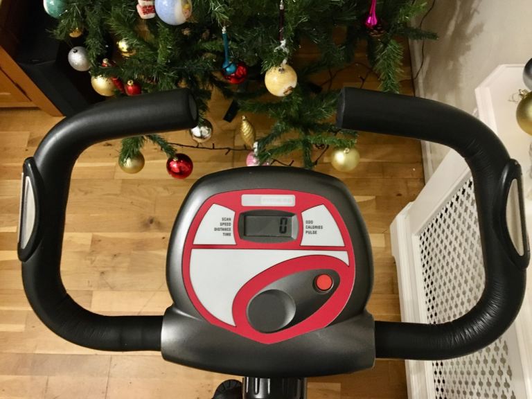 Pro fitness folding exercise bike