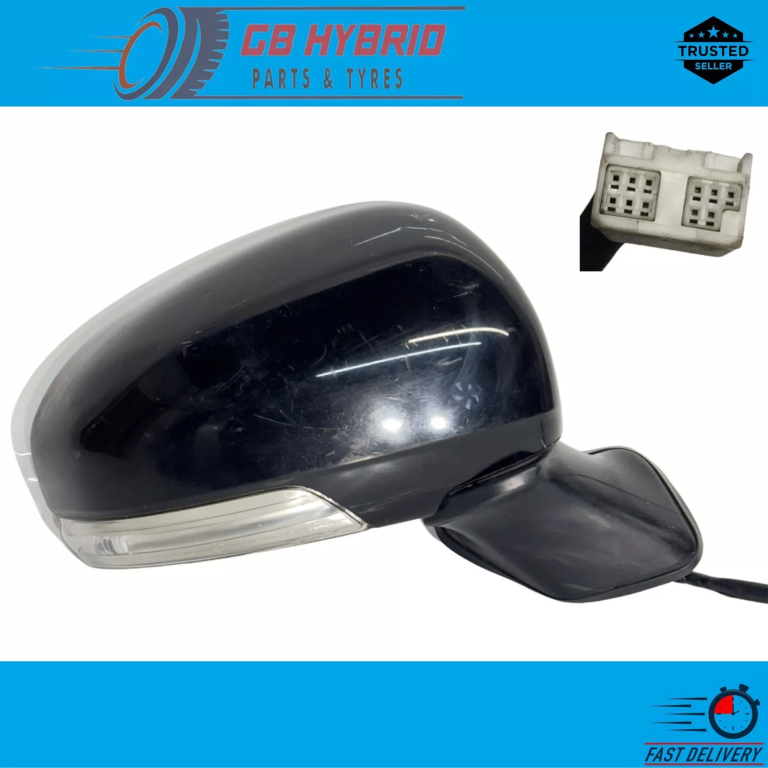 Genuine Toyota Prius 2012- 2015 Driver Side Mirror Black Auto Fold Heated