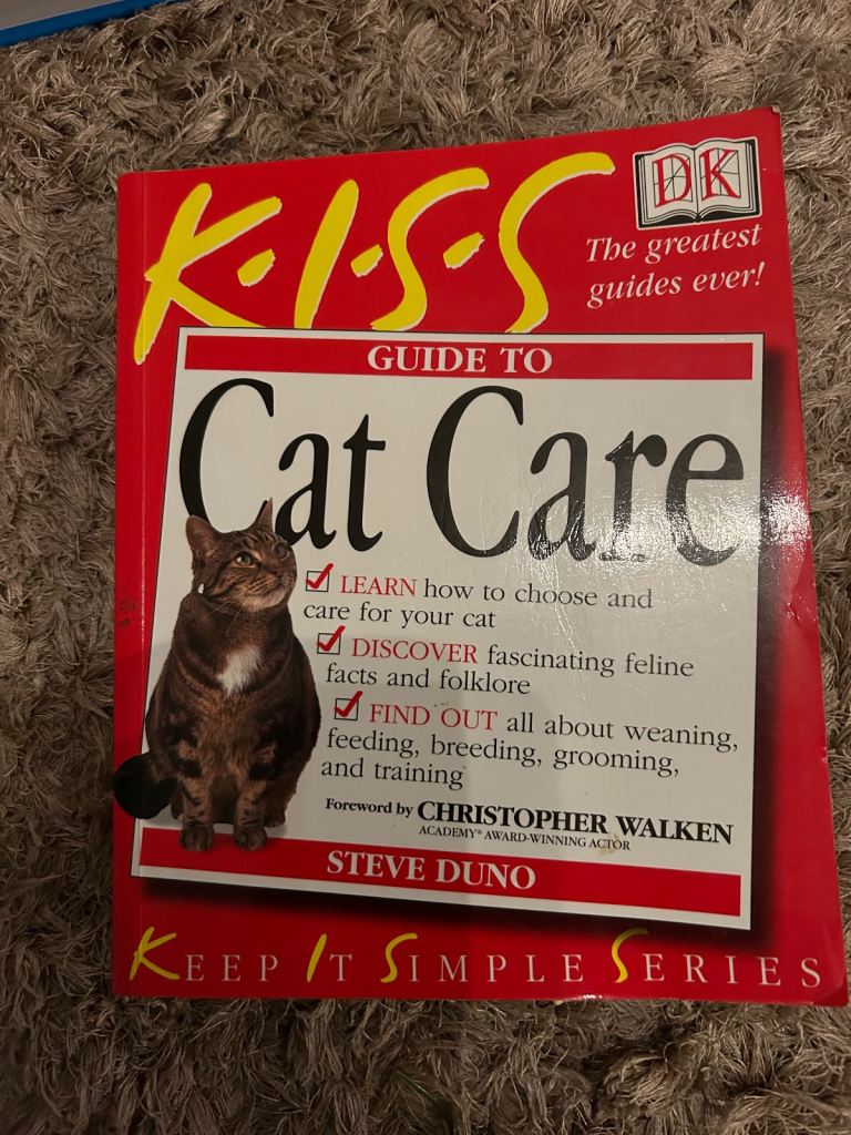 Cat Care Guide Book 