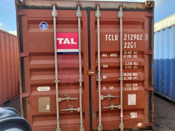 20ft Second Hand Used shipping container – TCLU 2129021
