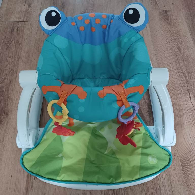 Fisher-Price Sit-Me-Up Floor Seat - Frog Design