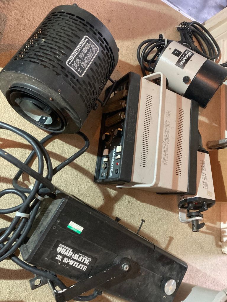 Bowers Studio Lighting Kit with many extras