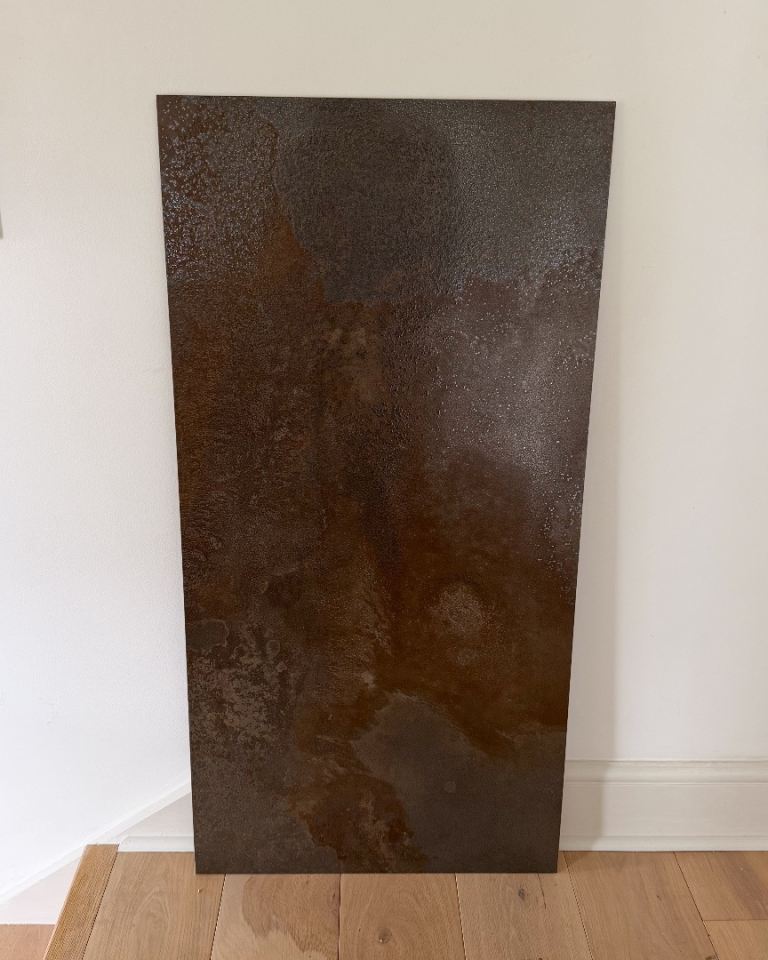 2x Foundry Copper Tiles | 60 x 120 cm | Porcelain | Photography Backgrounds